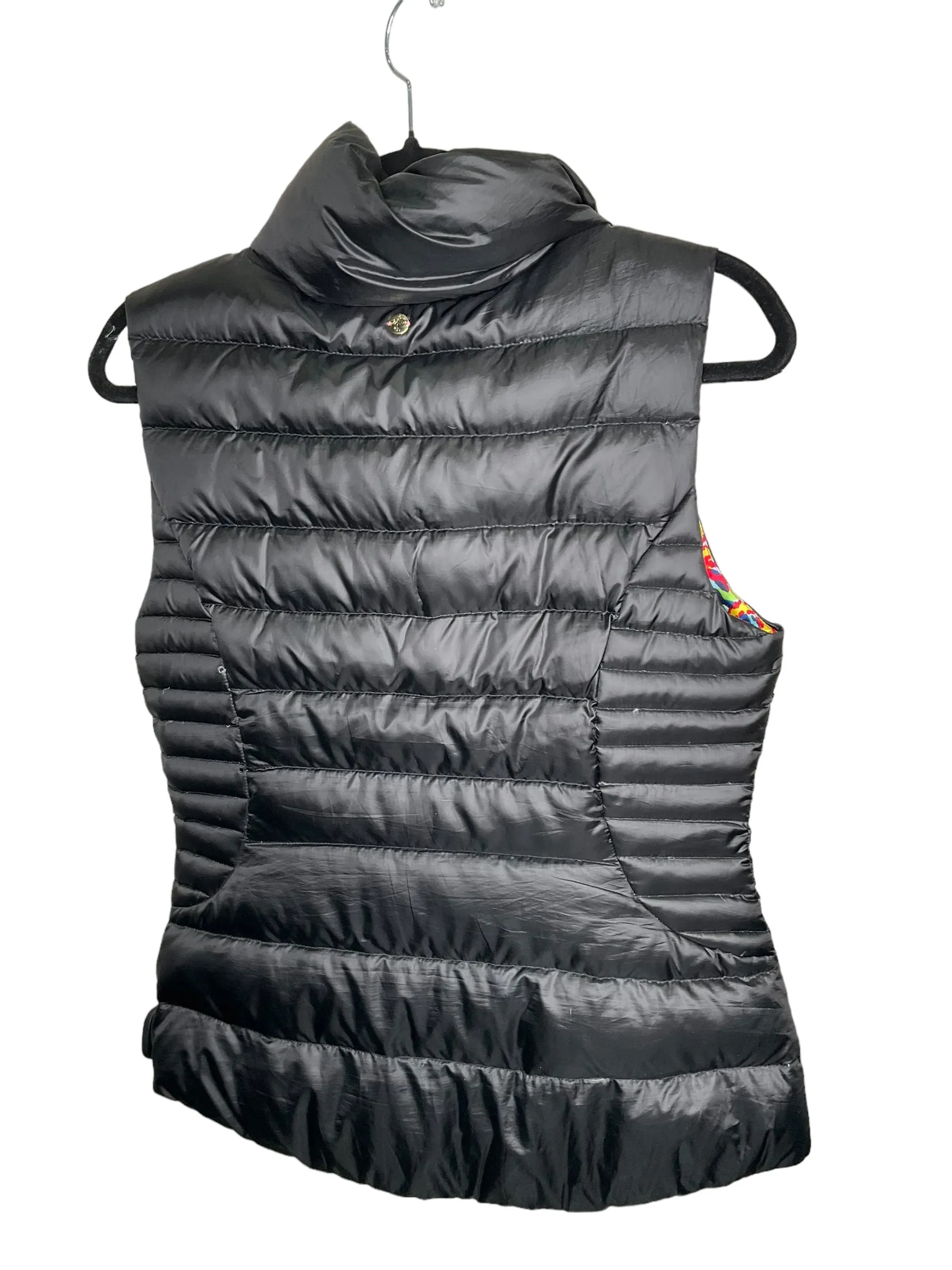 Vest Puffer & Quilted By Lilly Pulitzer In Black, Size: M