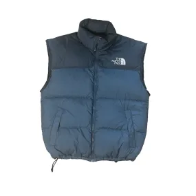 Vintage Blue The North Face (TNF) Puffer Gilet - Large