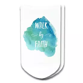 Walk by Faith - Inspiration No-Show Socks